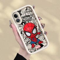 Marvel Sipiderman Venom Soft Cover Case for iPhone 17 Air 13 12 11 Pro Max 16e XS Max 15 16 14 Plus XR iPhone 16 Plus