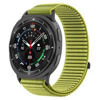 Band For Samsung Galaxy Watch 8/8 Classic/Ultra1/2 Adjustable Replacement Bracelet Nylon Loop Strap Accessories compatible with galaxy watch8/8 classic beige