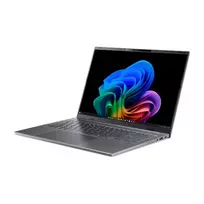 Acer Aspire 16 AI nešiojamas kompiuteris - 16 inch WUXGA IPS ekranas, Intel Core Ultra 5 125H, 16GB RAM, 512GB SSD, plieno pilkos spalvos