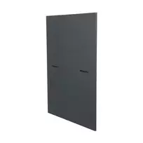 Middle Atlantic Products Slim 5 SP-5-21 Rack šoninis skydelis – juodas milteliniu dažymu (2 vnt. pakuotė)