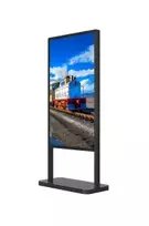 Dahua DS Indoor Floor Stand DHI-LDV65-PAI400L skirtas 65 colių ekranams, juodas, 50kg apkrova, VESA 400x400