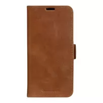 dbramante1928 Copenhagen Flip Case, skirta Samsung Galaxy A54 – natūralios odos dėklas, šviesiai ruda