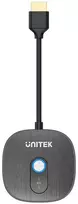 Unitek Papildomas belaidis HDMI imtuvas V1711A siųstuvui, juodas