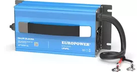 EUROPOWER CH-LFP/24/25 LiFePO4 baterijų įkroviklis 29.2V 25A su M8 žiediniais gnybtais