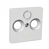 Schneider Electric Unica Central Plate R+TV+SAT White