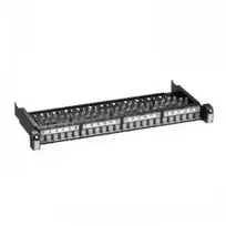 Schneider Electric Actassi S1 Network Patch Panel 24xRJ45 STP Cat6A 1U White
