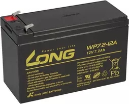 LONG WP7.2-12A AGM akumuliatorius 12V 7.2Ah VdS