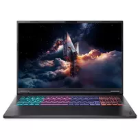 Acer Nitro 18 AI AN18-61-R0M5 Žaidimų Nešiojamas Kompiuteris, AMD Ryzen 7 8845HS, 16GB DDR5, 1TB SSD, NVIDIA GeForce RTX 4060, 18 inch WQXGA 165Hz IPS, Windows 11 Home, Vokiška Klaviatūra
