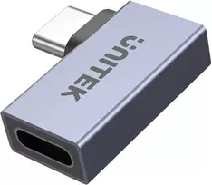UNITEK USB-C – USB-C stačiu kampu plokščias adapteris, 40Gbps