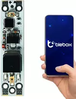 BLEBOX Twilight Switch – Smart Dusk Sensor su Wi-Fi, 230V AC, įmontuojamas, baltas