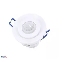 BEMKO PIR judesio jutiklis 800W 360° baltas įleidžiamas montavimas