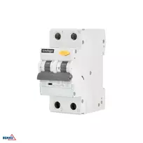 SCHELINGER RCBO 2P B 16A 30mA Type AC liekamosios srovės grandinės pertraukiklis su apsauga nuo viršsrovių