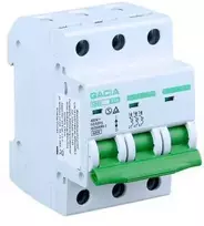 GACIA SB6L B 3P 50A 6kA Miniatiūrinis automatinis jungiklis MCB 3-polių B kreivė 50A