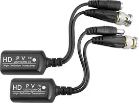 PULSAR P-TRPV1 Pasyvus vaizdo siųstuvų rinkinys (2 vnt.) - 4K 8MP, UTP Cat5e/6, BNC, 400m