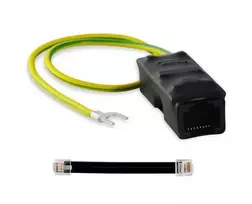 ATTE IPP-1-20-HS Signal Line Surge Protector, 1 Channel, 12V DC/24V AC, 5kA, Screw Terminal