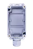 ATTE ABOX-CA1 lauko jungiamųjų dėžė IP68 IK08 ABS šviesiai pilka 120x120x58mm