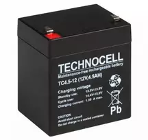 TECHNOCELL TC 4.5-12 AGM Battery 12V 4.5Ah