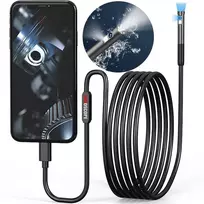 MBG Dual Lens Endoscope Inspection Camera 2m Cable 7 LEDs 2x Full HD Wi-Fi for iPhone Android
