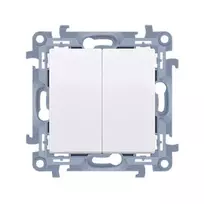 KONTAKT SIMON 10 Universal Switch Module 1-Way/2-Way 10AX 250V White Screw Terminals