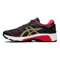ASICS Gel Kayano 26 moteriški bateliai, 1012A653-001, juodi, raudoni ir auksiniai. 37 black