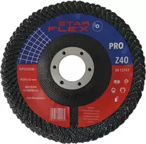PSG Star Flex Flap Disc 125x22.23mm P40 Zirconia Alumina Conical Type 29 TLP1252240