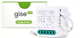 GISE Smart Single Potential-Free Low-Voltage WiFi Relay Module | Tuya | GSS-WF-DRDC