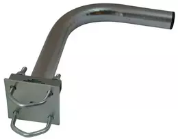 ROBSON L300B Balkono antennos laikiklis 30 cm sidabrinis