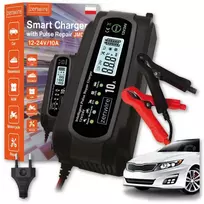 ZENWIRE JMD-10 išmanusis automobilio akumuliatoriaus įkroviklis 12V 24V 10A su atkūrimo funkcija