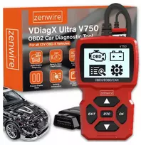 ZENWIRE V750 OBD2 CAN diagnostinis skaitytuvas BMW