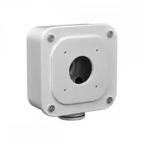 BCS BASIC BCS-B-STIP/BTIP(2.0) Jungiamoji dėžutė kupolinėms ir korpusinėms kameroms, balta, aliuminio lydinys, IP66, 130 mm skersmuo