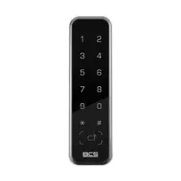 BCS BCS-L-CKRS-M8Z RS485 RFID skaitytuvas, Mifare, 13.56 MHz, IP65, juoda/pilka