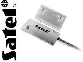 SATEL B-4S Magnetinis kontaktas garažo durims, paviršinis montavimas, NC, IP67, metalinis