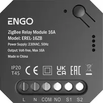 ENGO Controls EREL-16ZB išmanioji relė ZigBee 16A