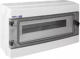 ELEKTRO-PLAST OPATÓWEK Hermetic Modular Distribution Board (500V AC, 1000V DC) 1x18 Surface-mounted (N+PE) IP65 RH-18