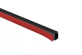 STASIŃSKI CTLS 20x14 Kabelinis kanalas su lipnia juosta, juodas, 2m, pakuotė po 10 vnt.
