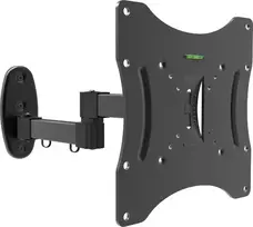 OPTICUM Flexi Twin Full-Motion TV sieninis laikiklis 17-42 colių ekranams, juodas, 25 kg talpa