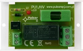 Pulsar AWZ514 Relė Modulis, 1x SPDT, 10-16V DC, 1A, Gnybtinės Jungtys