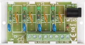 PULSAR AWZ575 8 kanalų saugiklių modulis 1A stiklinis saugiklis 10-30V DC