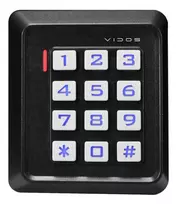 VIDOS ZS40B Kombinuota spyna su artumo skaitytuvu, IP68, 2000 vartotojų, PIN ir RFID