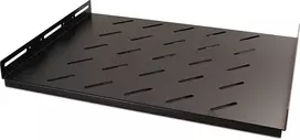 Getfort 60cm fiksuota lentyna stovo spintelei 1U 19 colių juoda 50kg