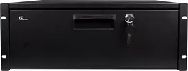 Getfort GF-4U-drawer 4U Rack Drawer - 19 colių ištraukiamas stalčius su spyna, juodas