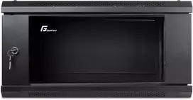 GETFORT ECO v2 19 inch 4U 600x450 Wall Mount Rack Cabinet Black