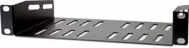 Getfort HGF-30H-WB 10-Inch 1U Fiksuota Lentyna Rack Spintai, Juoda, 150mm Gylis, 10kg Keliamoji Galia