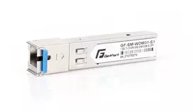 GETFORT GF-SM-WDM31-S1 SFP modulis 1.25Gbps 3km SC/UPC SM BiDi WDM TX1310/RX1550