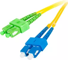 GETFORT SM SC/UPC-SC/APC Duplex Fiber Optic Patch Cable 3m
