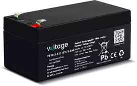 VOLTAGE AGM baterija 12V 3.5Ah VE12-3.5 (6-9 metų tarnavimo laikas)