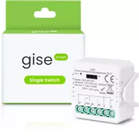 GISE išmanusis vieno kanalo potencialiai laisvas relės modulis WiFi Tuya GSS-WF-DR