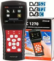 INVERTO Combo Meter AMIKO TSC-1270 (DVB-S/S2 + DVB-T/T2/C)