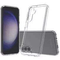 SCREENOR Bumper Case, skirtas Samsung Galaxy A25 5G, permatomas TPU, smūgius sugeriantis, plonas
