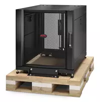APC NetShelter SX 12U Server Rack Enclosure 600mm x 900mm with Sides Black Shock Packaging